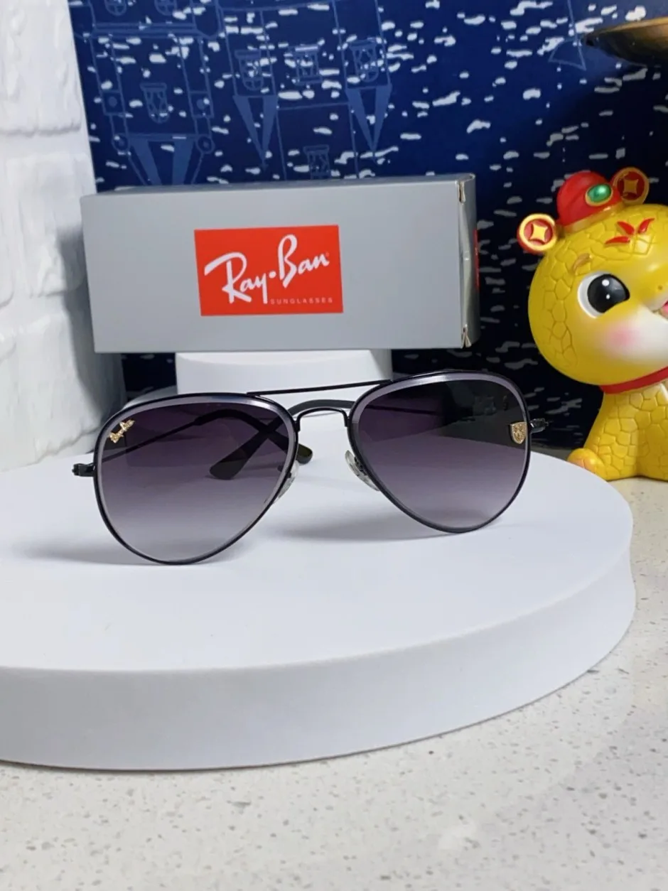 スタイリッシュ ティアドロップ アイウェア レイバン サングラス 偽物 ダブルブリッジ