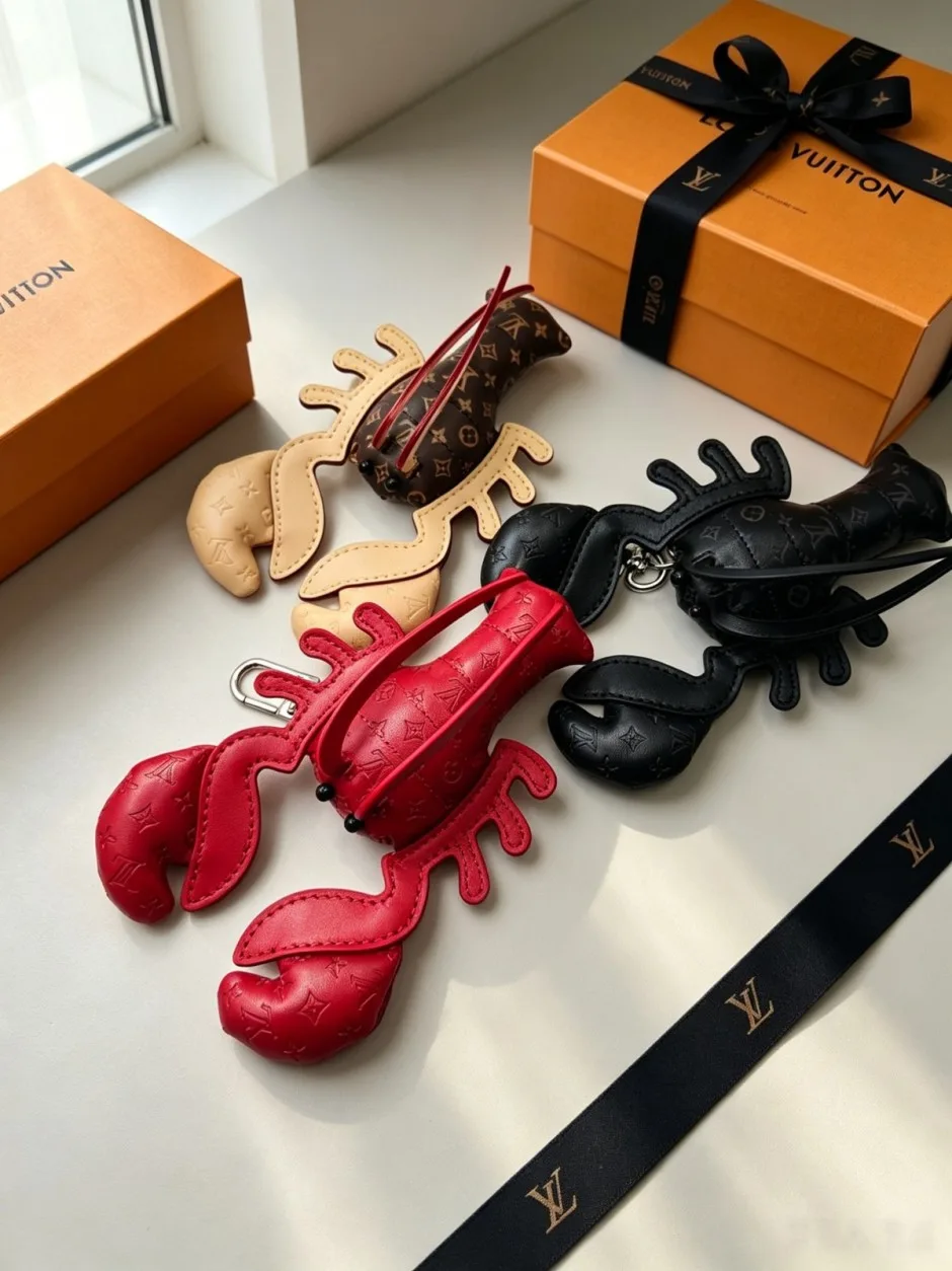 注目される バッグチャーム･LV ロブスター ルイ・ヴィトン キーホルダー 偽物