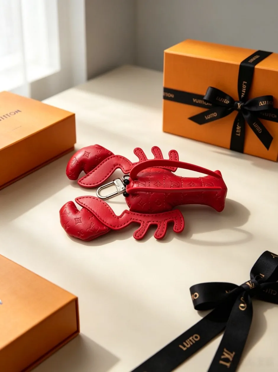 注目される バッグチャーム･LV ロブスター ルイ・ヴィトン キーホルダー 偽物