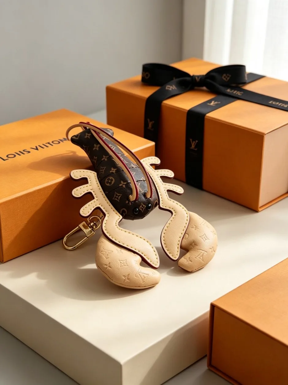注目される バッグチャーム･LV ロブスター ルイ・ヴィトン キーホルダー 偽物
