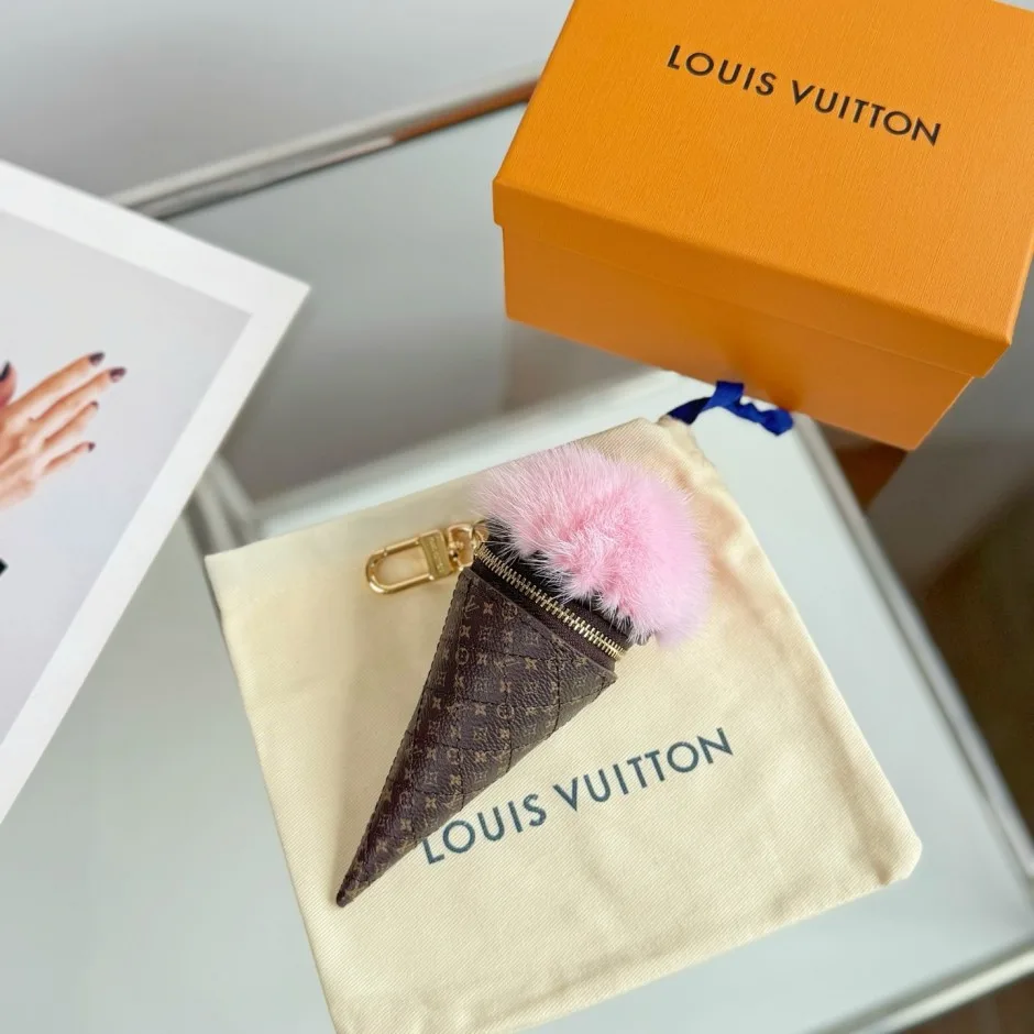 1787201200237230.webp 人気 可愛い ルイ・ヴィトン キーホルダー 偽物 バッグチャーム・LV アイスクリーム