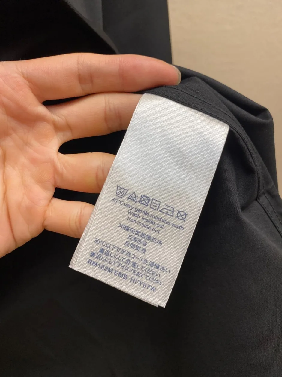 1787288321712127.webp 上品 エレガント ルイ・ヴィトン シャツ コピー モノグラム 長袖シャツ ブラック