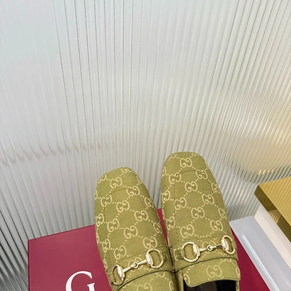 クラシカル GG ホースビット ローファー グッチ コピー レディース メンズ グリーン