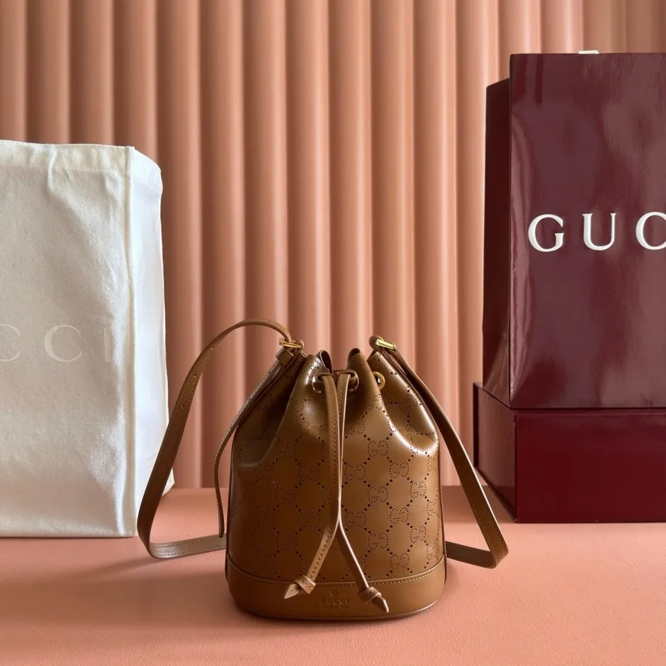 1787562771676126.webp 洗練された エレガント ミニ バケットバッグ グッチ スーパーコピー 876060 ブラウン
