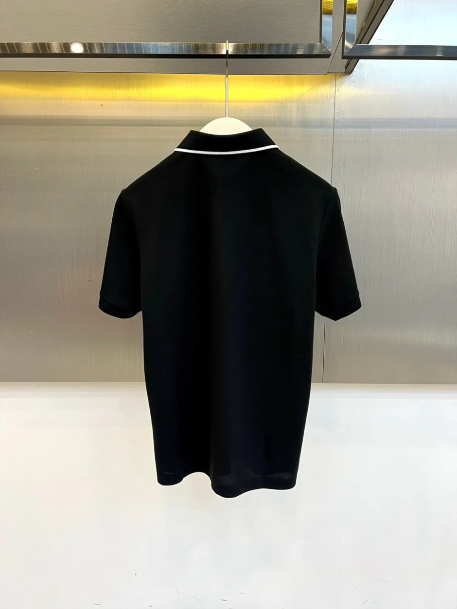 上品 カジュアル エルメス Tシャツ コピー 半袖ポロシャツ ブラック