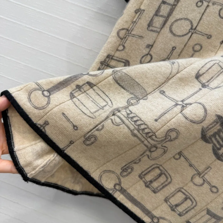 1787740463717945.webp お洒落 上品 カシミヤ ショートスリーブニット エルメス ニット コピー ベージュ
