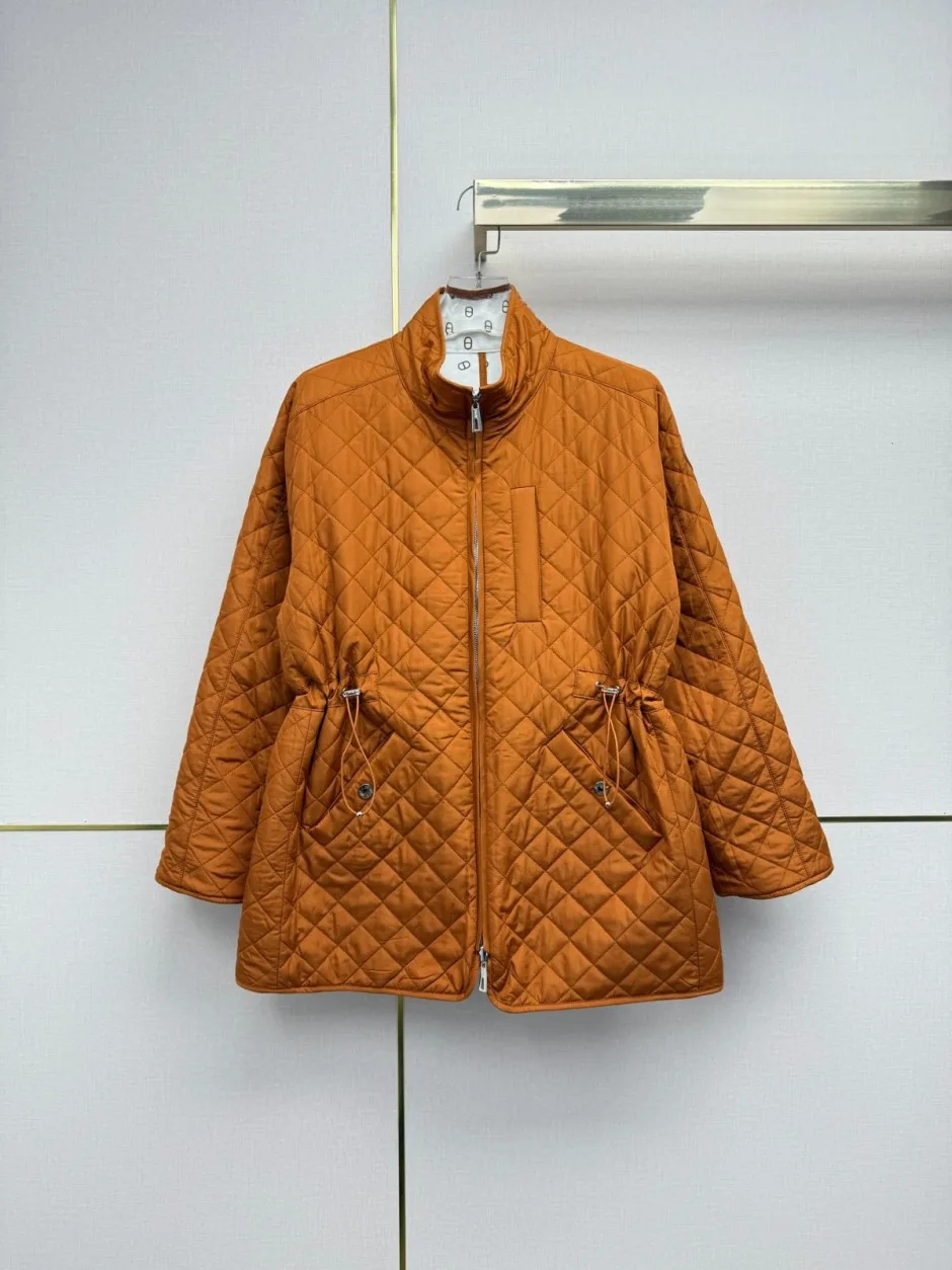 総柄＆キルティング リバーシブルアウター エルメス ジャケット 偽物 ホワイト