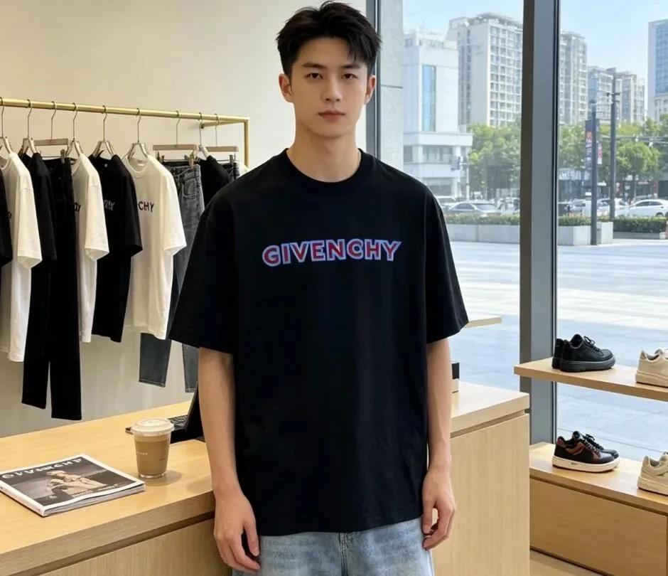 ロゴプリント クルーネック 半袖Tシャツ ジバンシィ Tシャツ 偽物 カジュアル ロゴプリント クルーネック 半袖Tシャツ ジバンシィ Tシャツ 偽物 カジュアル