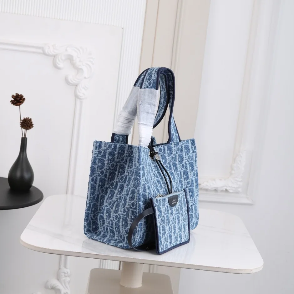 1788527550668534.webp 人気 エレガント Dioriviera Spongy Book Tote バッグ スモール クリスチャン・ディオール コピー