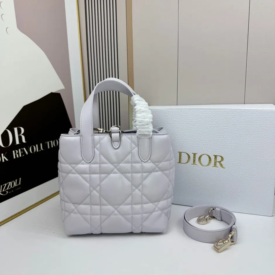 フェミニン Dior Toujours スモール ハンドバッグ クリスチャン・ディオール コピー ライトパープル