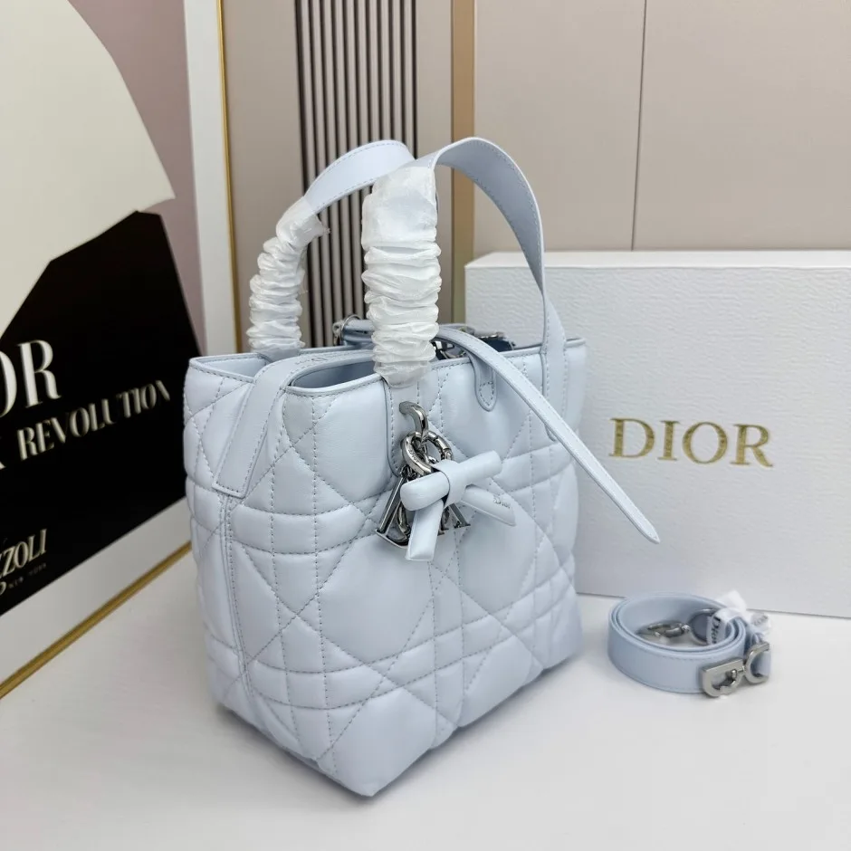 1788588939162535.webp フェミニン Dior Toujours スモール ハンドバッグ クリスチャン・ディオール コピー ライトブルー