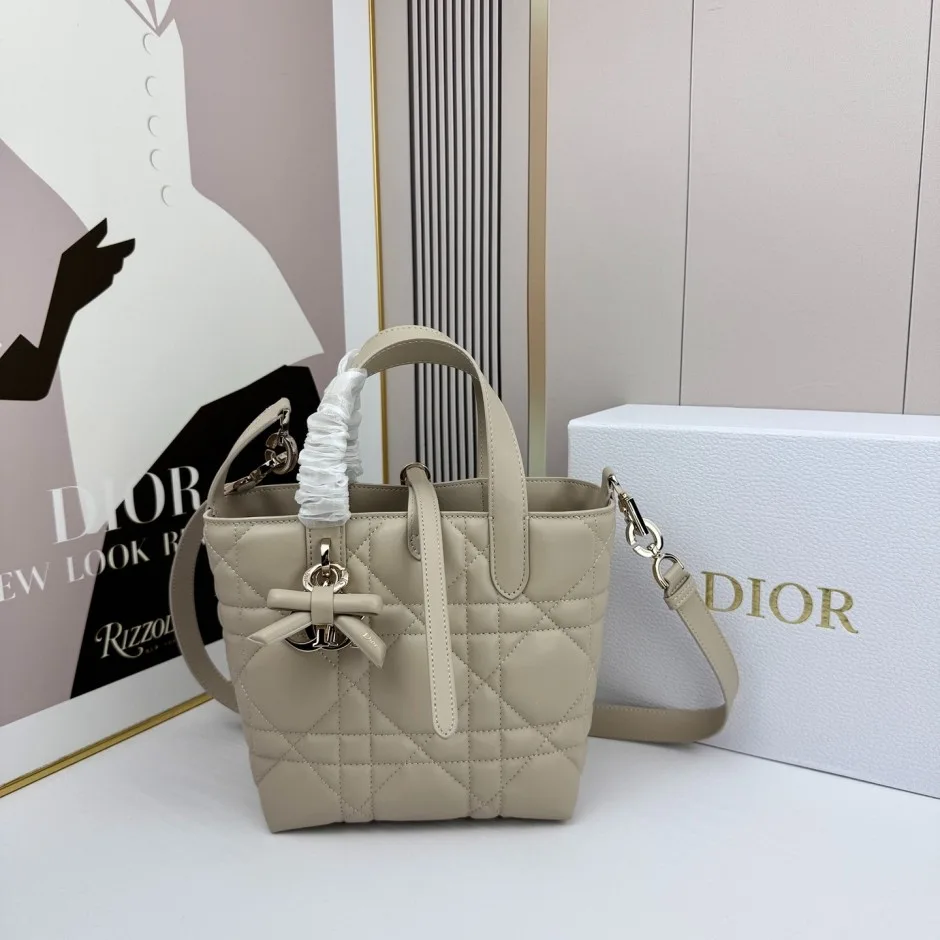 1788589800770842.webp 人気 クラシック クリスチャン・ディオール コピー Dior Toujours スモール ハンドバッグ アイボリー