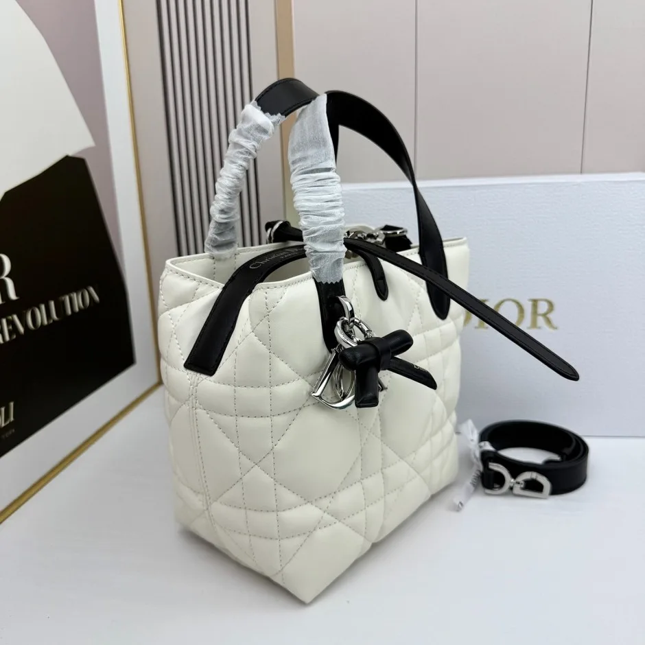 1788590094112436.webp カジュアル バイカラー Dior Toujours スモール クリスチャン・ディオール コピー ハンドバッグ