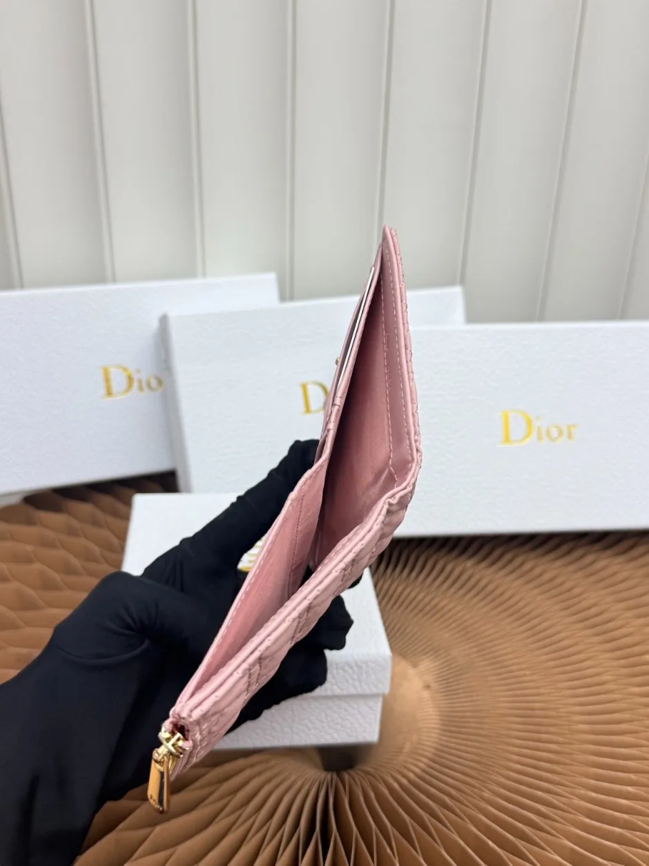 Baby Bow Begonia ウォレット クリスチャン・ディオール 財布 コピー ピンク
