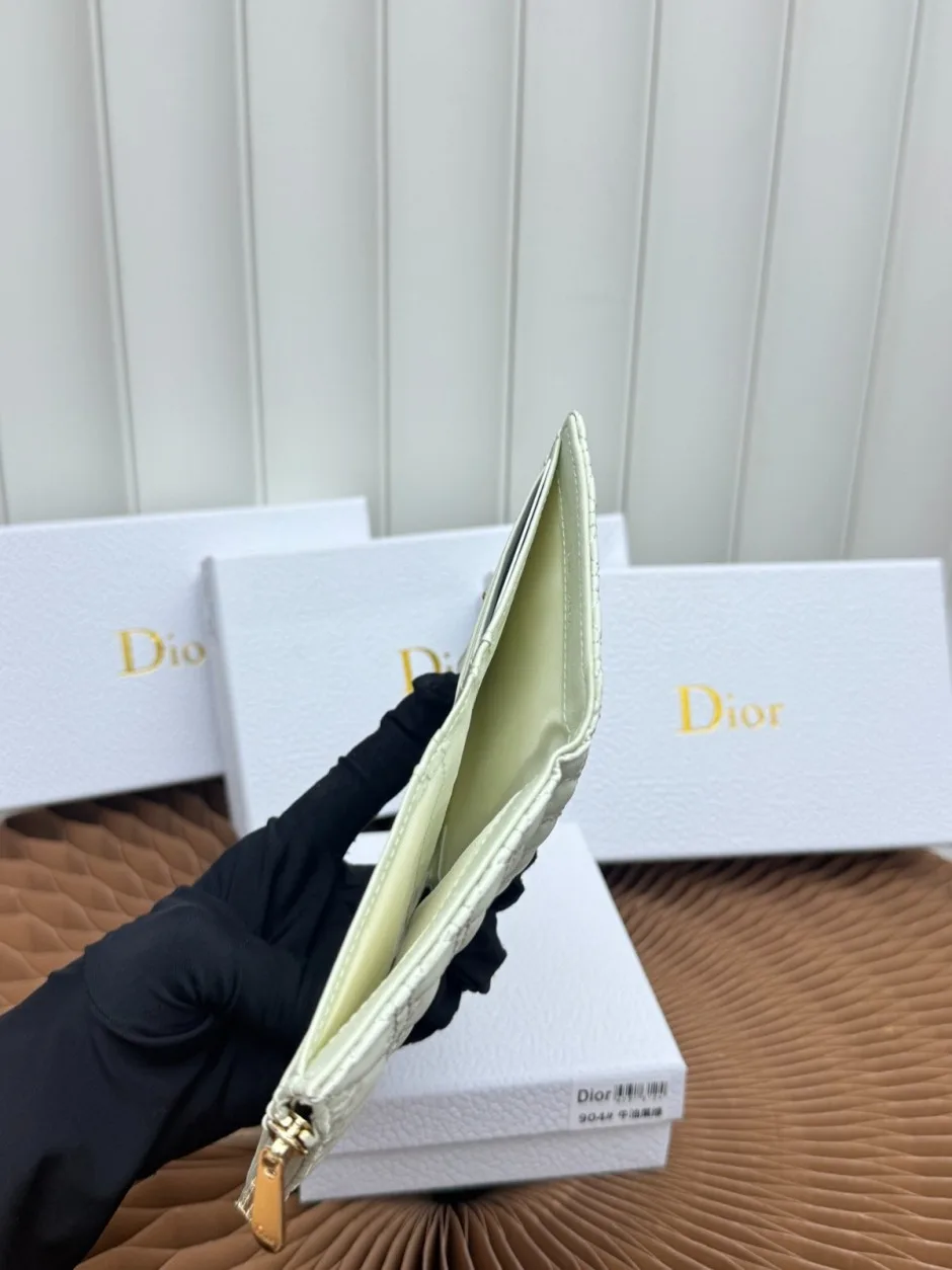 Baby Bow Begonia ウォレット クリスチャン・ディオール 財布 コピー ライトグリーン
