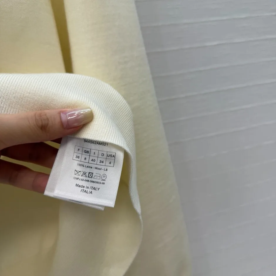 Dioriviera Dior Médaillon セーター クリスチャン・ディオール 偽物 アイボリー