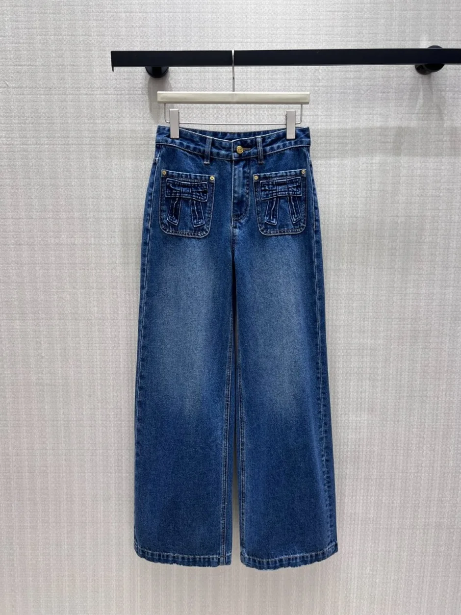 大人可愛い お洒落 ミュウミュウ ジーンズ 偽物 レディース デニムパンツ