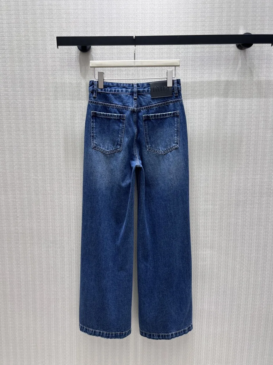 大人可愛い お洒落 ミュウミュウ ジーンズ 偽物 レディース デニムパンツ