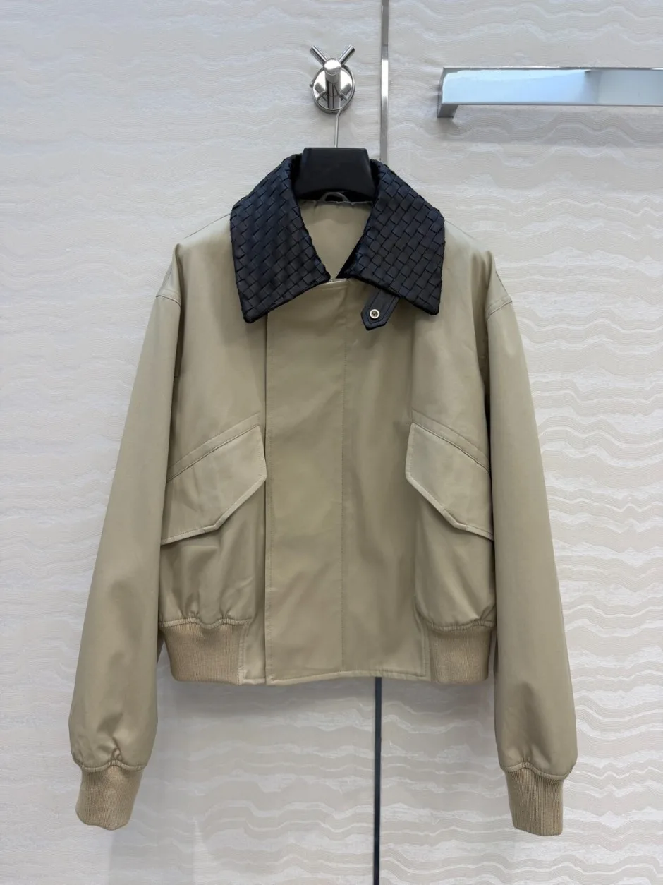 上品 カジュアル コットン ブルゾン ボッテガ・ヴェネタ ジャケット