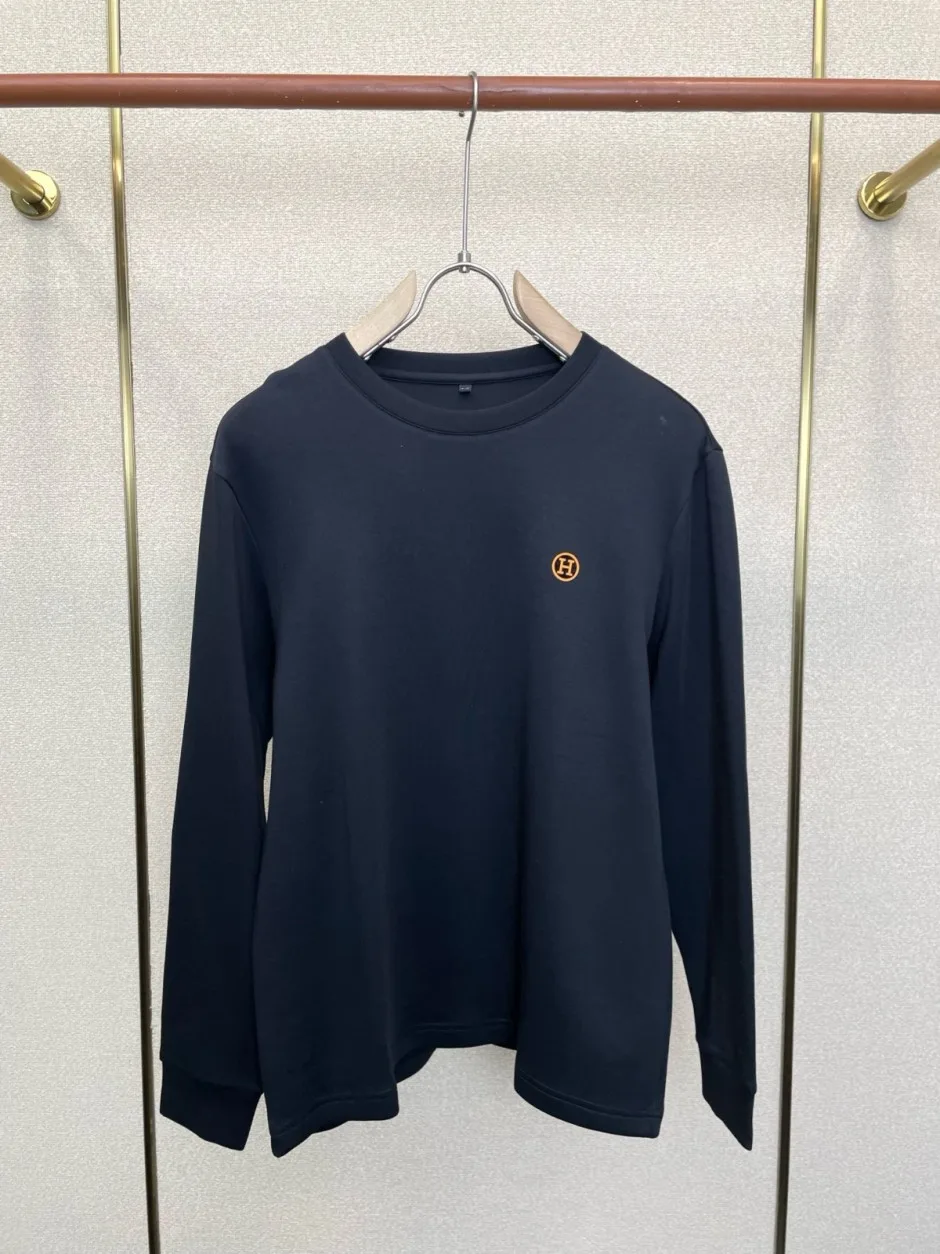 エルメス　長袖　シアー　メンズ　レディース エルメス 長袖 シアー メンズ レディース エルメス HERMES シルク