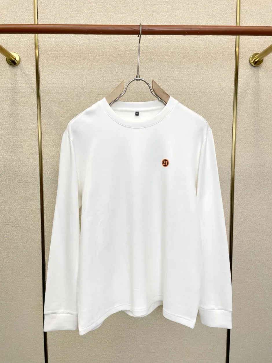 エルメス　長袖　シアー　メンズ　レディース エルメス 長袖 シアー メンズ レディース エルメス HERMES シルク